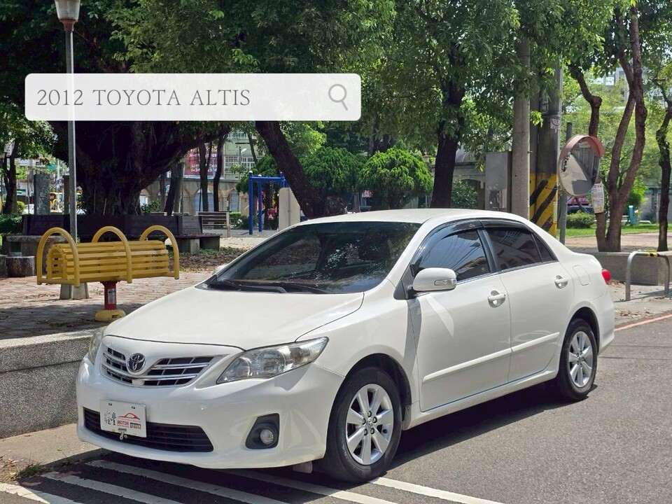 2012 TOYOTA ALTIS